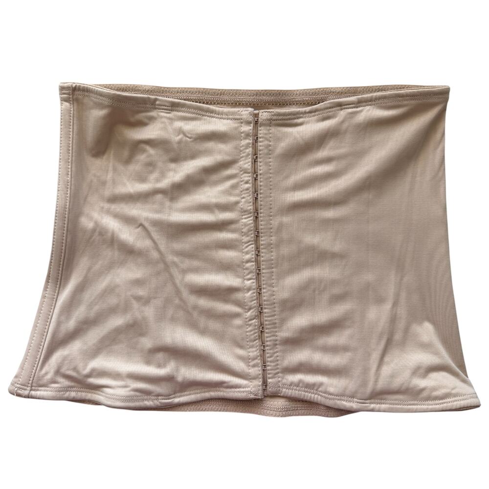 TC Fine Shapewear Extra-Firm Corset Waist Cincher Style 4078 Light Beige Size 2X